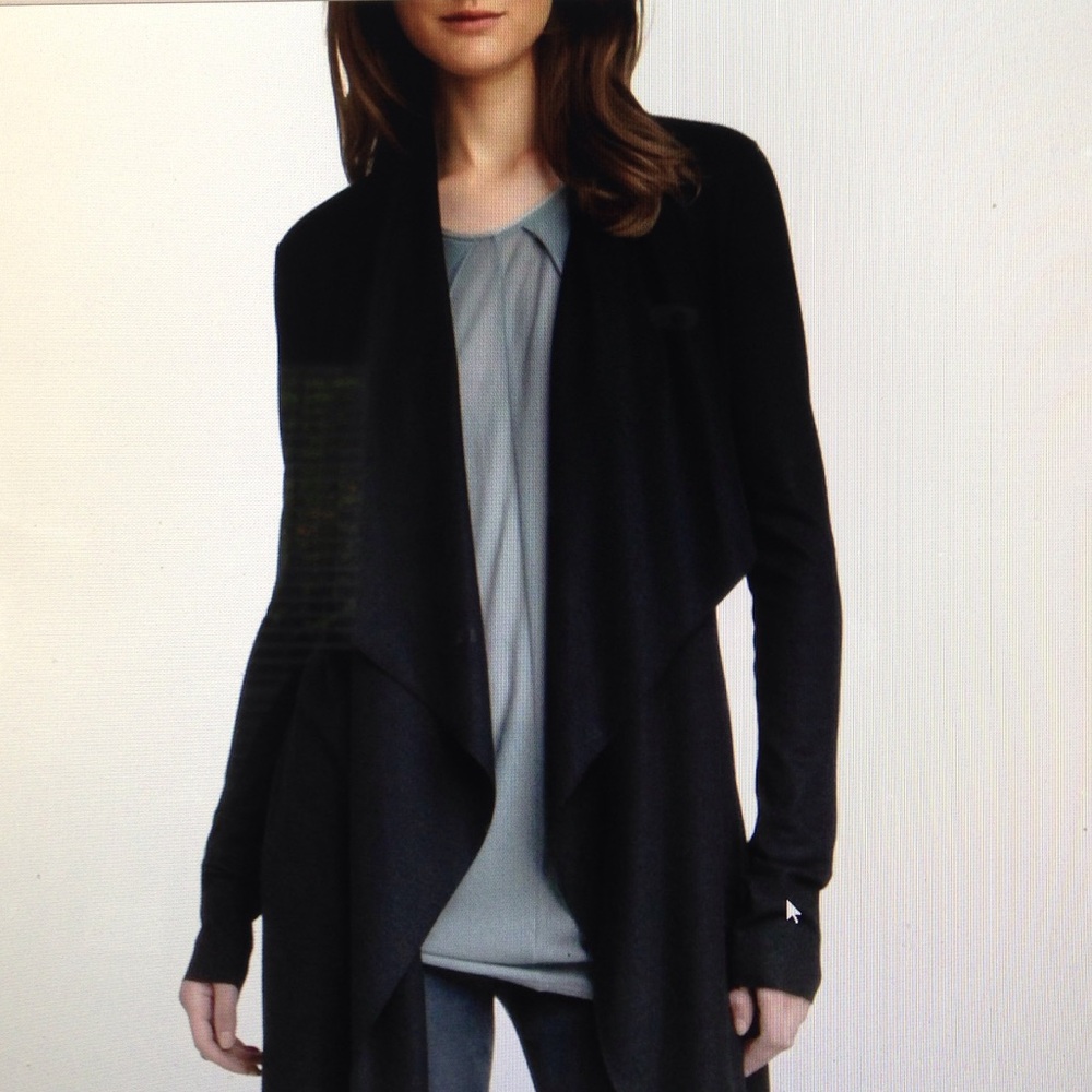 Helmut Lang NWT Sonar Wool Black coat size S